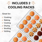 Cooling Rack And Baking With Stainless Steel  2 15 2  X 11 2  
