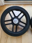 Set Of Rear Wheels For Uppababy Vista Stroller  Great Condition 