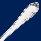 Dancing Flowers By Reed   Barton Sterling Silver Cream Soup Spoon 6 5 