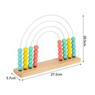 Wooden Abacus Beads Counting Toys For Sensory Toy Kids Bookshelf Decor