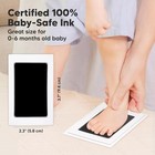 Inkless Baby Hand And Footprint Kit - Ink Pad For And Petal Pink 