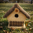 Edible Bird House Bird Feeder-wild Bird Seed House-hanging Garden Bird House