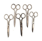 Vintage Collectible  Hammett Co  5  Steel Forge Usa Hardened Scissors Set Of 5