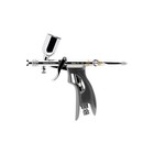 Airbrush Premium Series Mobius-trigger Dual Cap 0 5mm Fan   Round Nozzle Set