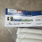 Best Bottom Reusable Cloth Diaper Inserts Size Med  11-22 Lbs  Stay Dry 3 Pk New