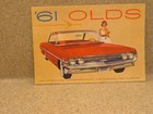 Vintage Original 1961 Oldsmobile Fold Out And 1961 F-85  Sales  Brochure