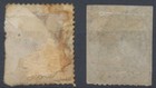 St Lucia Stamps  1860 1d Rose Red   4d Blue Used Sg1 2 Cv   230