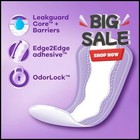 Daily Extra Long Panty Liners Unscented Thin Feminine Pads 116 Count