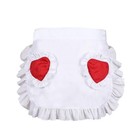 Women s Waist Apron With 2 Love Pockets Waitress Work Apron For Restaurant