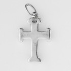 Sterling Silver  925 Vintage Cross Charm For Bracelets Or Necklaces  Antique Cro