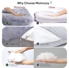Momcozy Pregnancy Pillow  U Shaped Full Body Maternity Pillow For Sleeping With