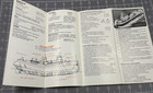 1980 Ann Arbor Railroad System  lake Michigan Ferry  Schedule Brochure