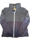 Rlx Ralph Lauren Women s Hybrid Overlay-hood Jacket - French Navy diamond Print