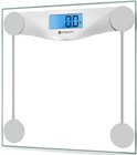 Etekcity Digital Body Weight Scale  400lbs  Blue Lcd  Tempered Glass  Precise