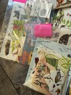 Vintage 50  Pieces Lot Junk Journal Scrapbook Animal Themed Ephemera