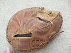 Vintage 1950s Wilson A2564 Smoky Burgess Leather Baseball Catchers Glove