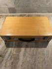 Vintage Chrome   Gold Petanque Boules Bocce Balls Set Wooden Case