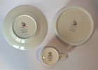 Tiffany   Co Tiffany Toys Child Plate Cup Bowl Drummer 3pc Set Baby Shower Gift