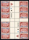 Israel 1948 Holidays Sc  10-14 Cpl Cross-gutter  heart Of Sheets  Mint Xf Og Nh