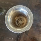 Vintage Champagne Bucket Chiller Ice Bucket Silver Plated  Planter Pot Vase