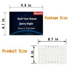 808 Pcs Glow In The Dark Stars For Ceiling  Glowing Wall Decals Decor Stickers  