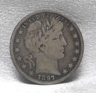 1897 Barber Half Dollar  90 Silver