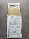 Vintage Simplicity Sewing Pattern 6209 Vintage Asymmetric Dress Size 10 Uncut