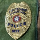 Obsolete Realvintage Putnam City  Ok Oklahoma City Police  Lieutenant Badge 