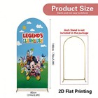 Custom Mickey Mouse Clubhouse Arch Backdrop Cover Kids Birthday Party Background