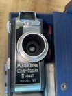 Vintage Magazine Cine-kodak Eight Model 90 Movie Camera W extras   Case Rare 