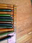 Vintage 40s Clay Modeling Sculpting Tool Multi Color Butterscotch Bakelite 14pc 