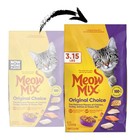 Meow Mix Original  Choice Dry Cat Food  3 15 Pound Bag