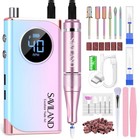 Nail Drill Professional  40000rpm Electric Nail File 2024 Macaron Gradi