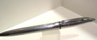 Terzetti  townsend chrome Metal  Ballpoint Pen With Filigree Pattern Gift Pouch