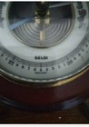Vintage Germany Selsi Ships Wheel Barometer