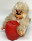 Thumb Sucker Gorilla Plush Coin Bank 5  Russ Baby Gonga Vintage