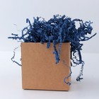 Navy Blue Crinkle Cut Paper Shred Gift Box Filler Diy Easter Basket Grass