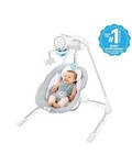 Ingenuity Inlighten Soothing Baby Swing- Swivel Infant Seat  Lightweight- Dakota