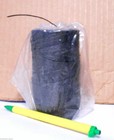 Waxed Linen Lacing Cord 6-ply Black Thread Rug Braiding Weaving Twine Warp