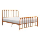  Leongatha Metal Bed Queen Orange