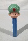 Vintage Pez Maharaja Genie No Feet Blue Stem Hong Kong Htf Turban