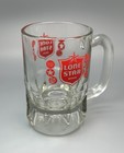 Lone Star Beer Short Glass Mug   Vtg Tavern Advertising  Man Cave Bar Decor Gift