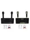 Wireless Bluetooth Dual Microphone Karaoke All-in-one Speaker For Home Outdoor B