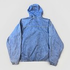 Vintage 90s Gap Denim Anorak Pullover Hoodie Jacket Size Large Rare