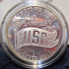 Commemorative 90  Silver Dollar  1 Boxed Coa Bu Uso 1991 S
