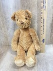 Fao Schwarz Teddy Bear Stuffed Animal Plush Metal Tush Tag 2011 Embroidered Paw
