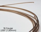 14 20 Rose Gold-filled Wire   Round   Half Hard   16-28 Gauge   1-10 Ft   Usa