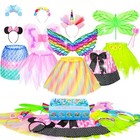  Little Girl Dress Up Costumes Pretend Play Costumes Princess Role Play 13pc 
