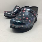 392 Dansko Womens Lt Pro Patent Leather Clog Size 39 Eu 8 5-9 Us