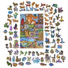 Wooden Puzzle For Adults By Foxsmartbox - 470 Pieces - Mazes Of Living